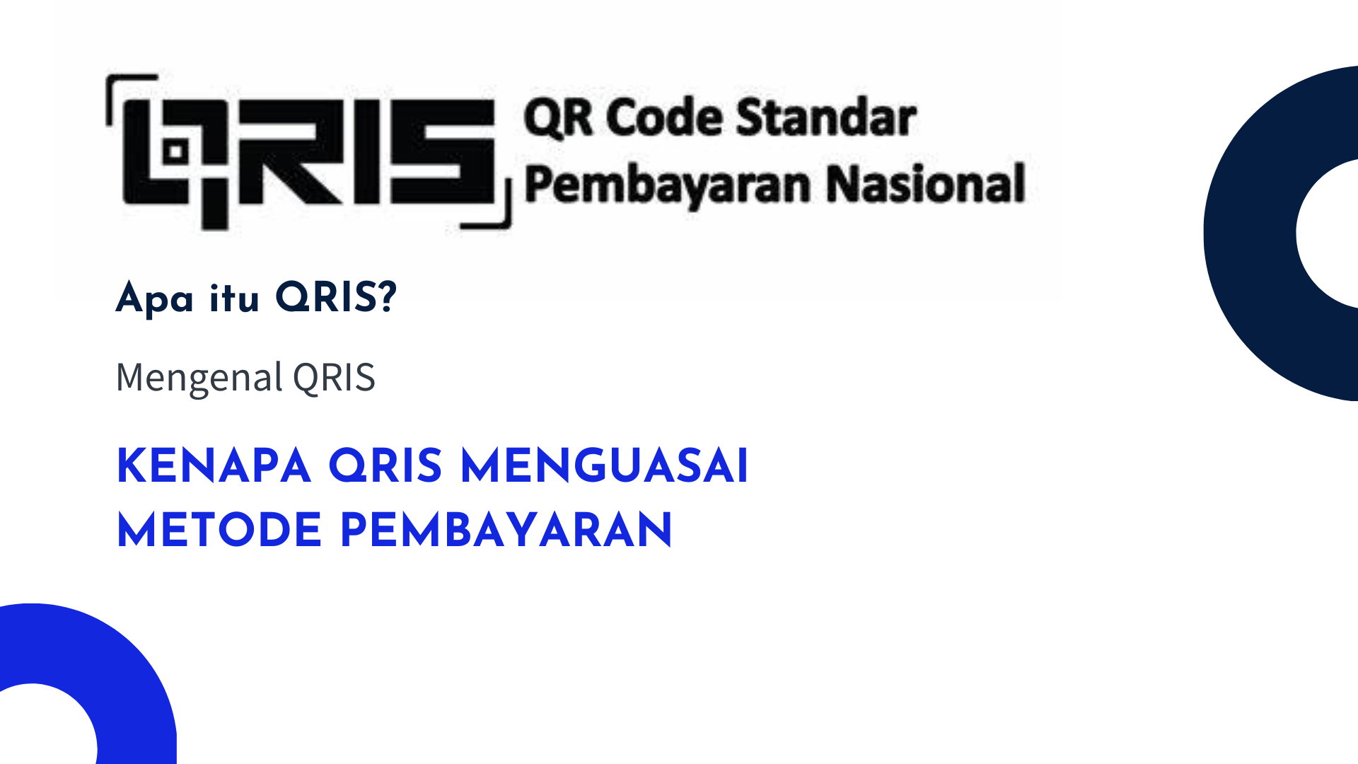 Apa itu QRIS