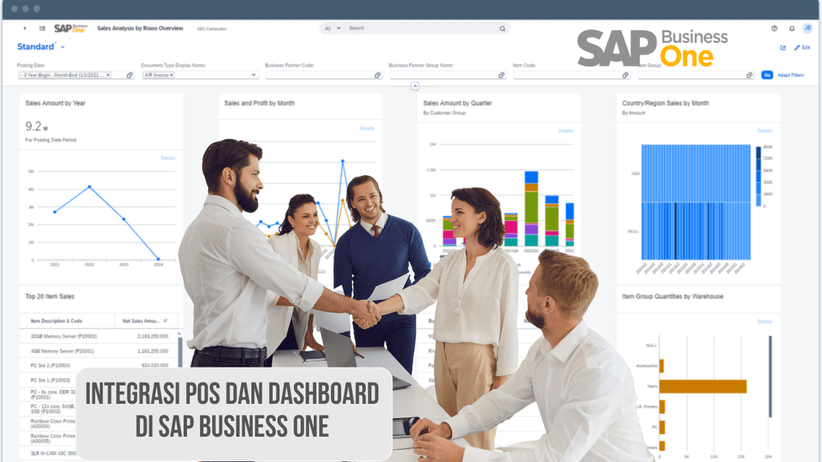 sap business one retail warehouse pos
